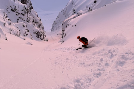 RENNE: Sigurd Pedersen får førstelinje ned. Foto: Eivind Jacobsen. RENNE: Sigurd Pedersen får førstelinje ned. Foto: Eivind Jacobsen.