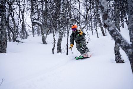 SNUSER SEG FREM: Bård Gundersen fornekter seg ikke. Foto: Christian Nerdrum SNUSER SEG FREM: Bård Gundersen fornekter seg ikke. Foto: Christian Nerdrum