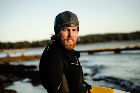 NORSK HJELM: Hjelmene til Thomas har en litt annerledes, norrøn look og er designet til å bygge minst mulig. Foto: Christian Nerdrum NORSK HJELM: Hjelmene til Thomas har en litt annerledes, norrøn look og er designet til å bygge minst mulig. Foto: Christian Nerdrum