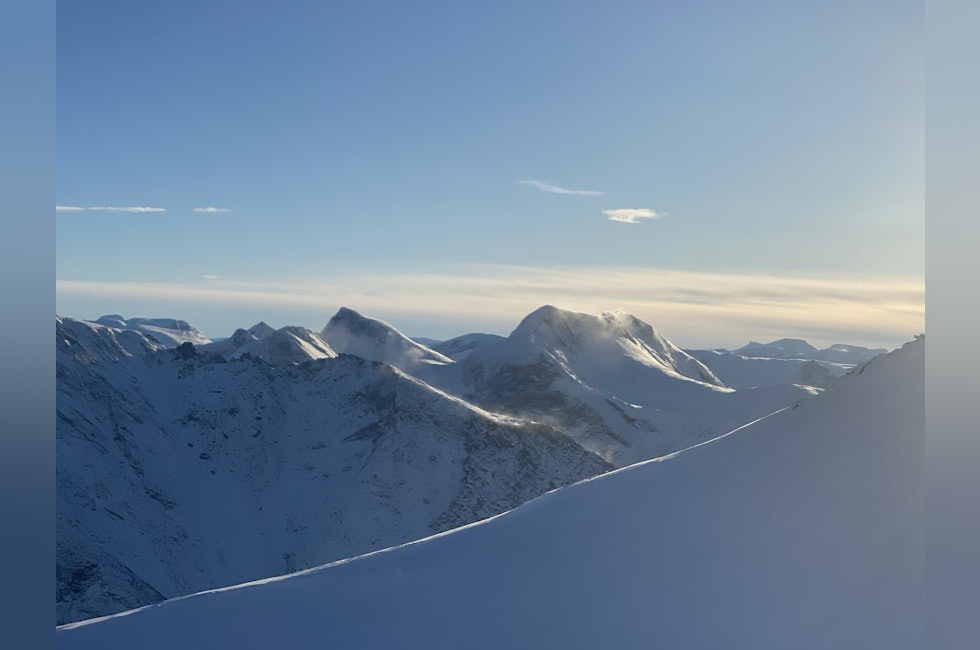 vind på fjellet