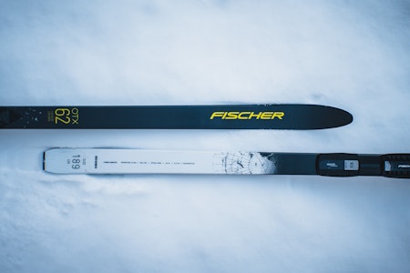 TEST AV SMALE FJELLSKI: Fischer Spider 62 Crown Xtralite Foto: Sigurd Ekeli Grimsby Fischer Adventure 62 Spider Crown