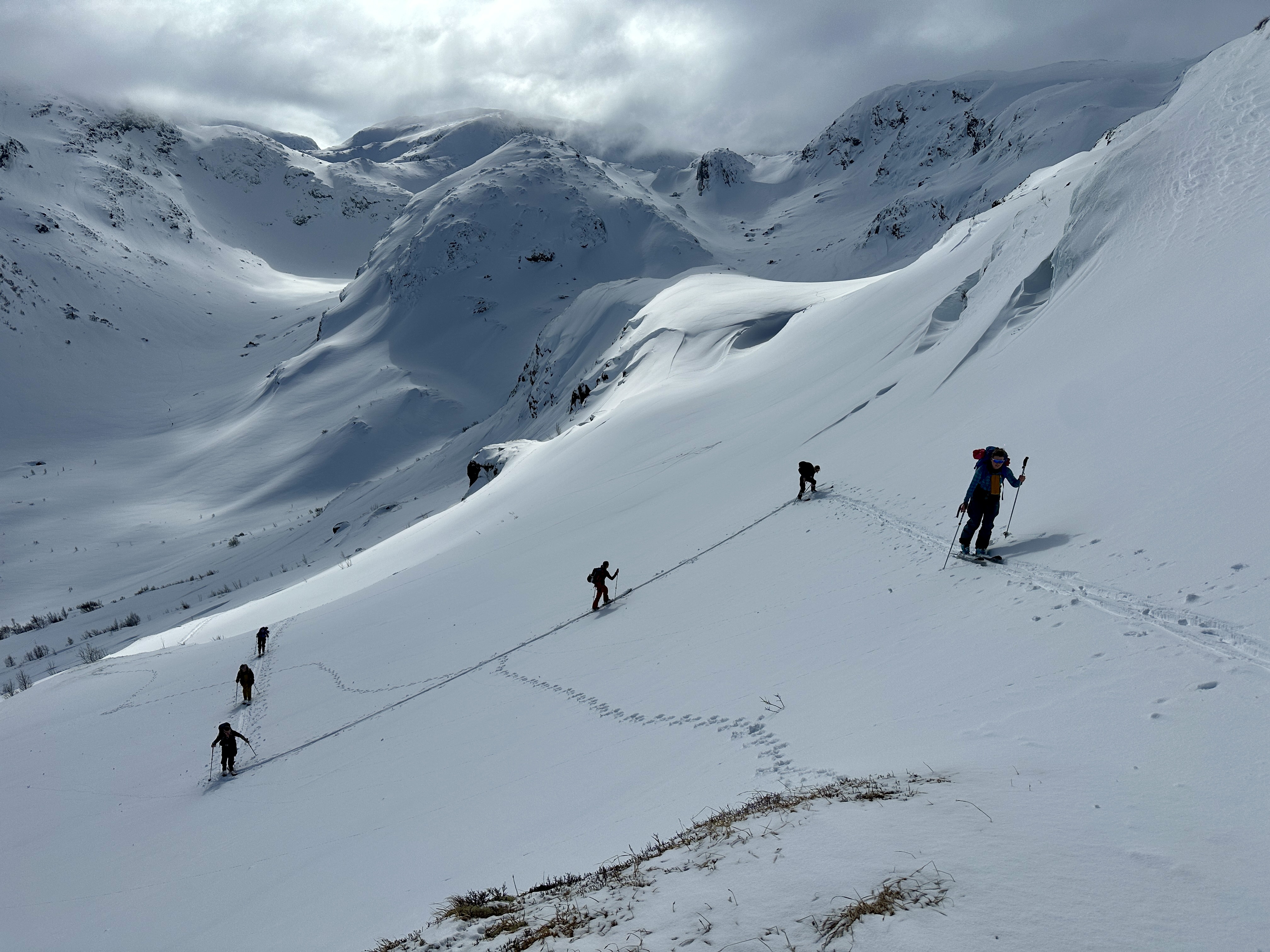 Med Vatnahalsen som utgangspunkt. Foto: Hans Christian Wilson