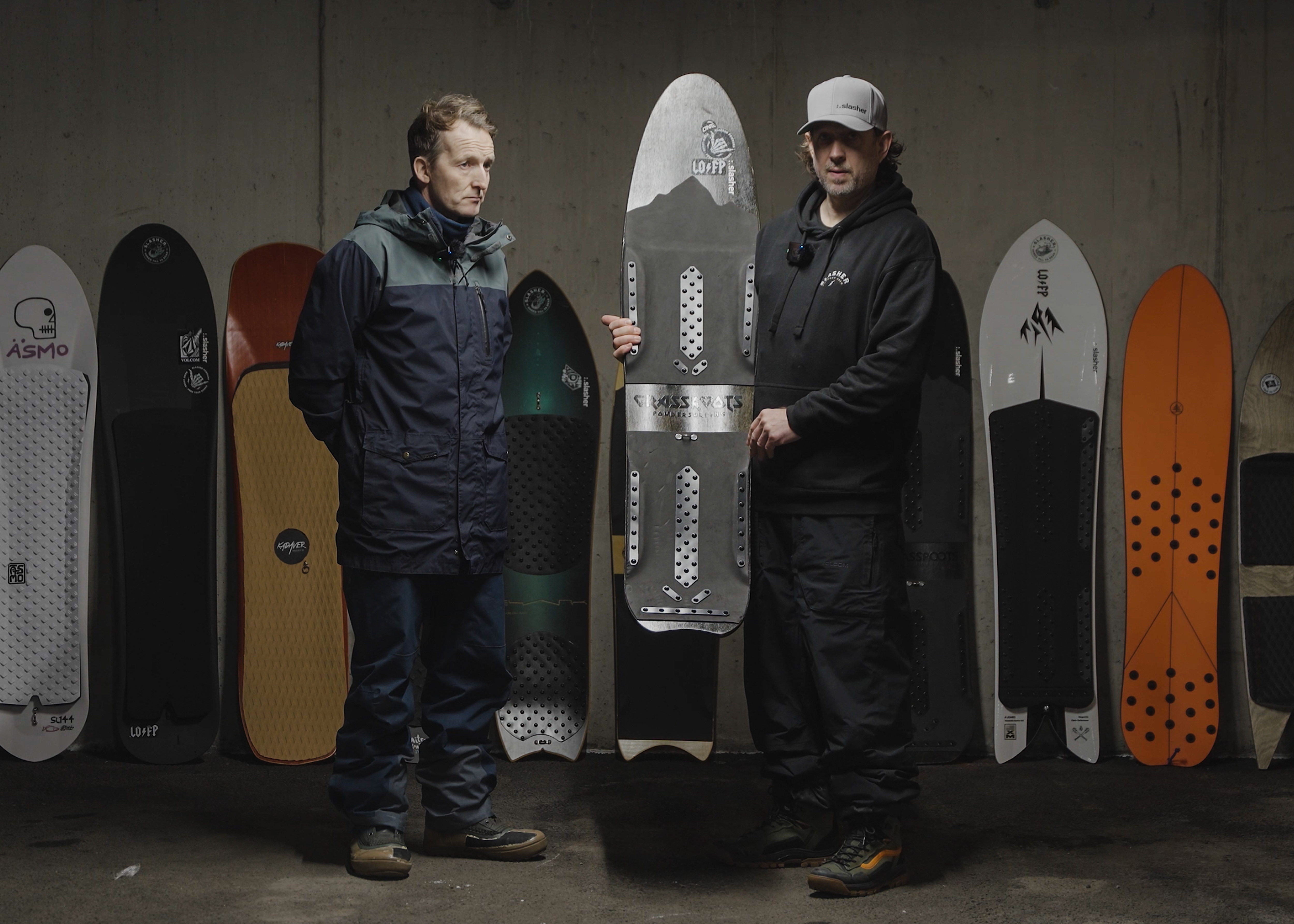 GRASSROOTS POWDERSURFING: Siden 2007 har Jeremy Jensen laget Grassroots Powdersurfing i byen Logan i Utah.