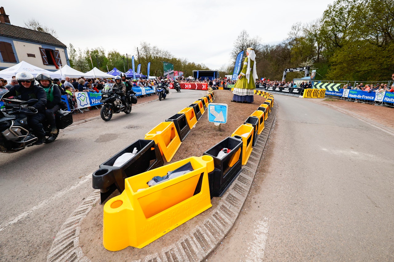 BORTE I 2025: Sjikanen ved inngangen til Arenbergskogen blir vraket til årets utgave. Foto: Cor Vos sjikane som skiller to veier