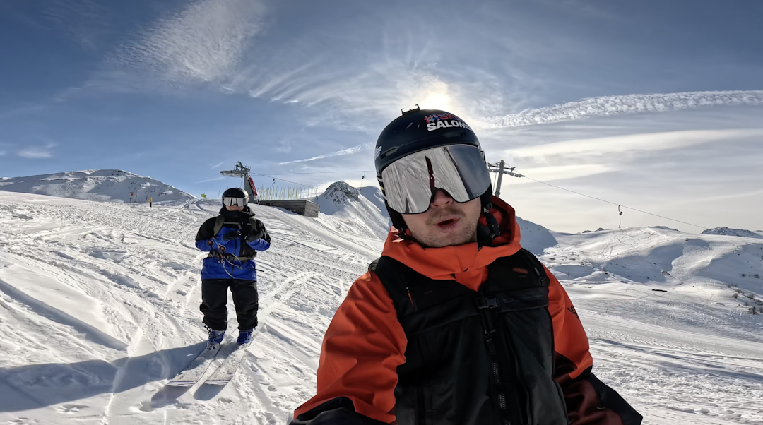 VIL TIL VM: Tobias Mathiesen og Ådne Kvåle kjører konkurranser med mål om å kvalifisere seg til vm i 2026. Foto: Tobias Mathiesen Tobias Mathisen og Ådne Kvåle