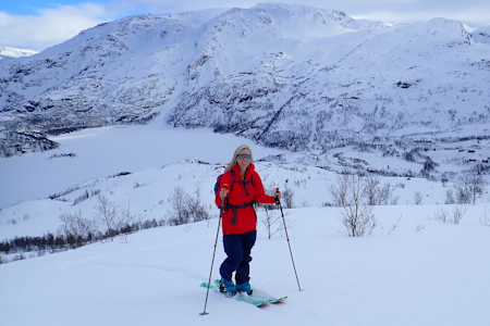 Fri Flyt-sjef Anne Julie Saue på High Camp Vatnahalsen. Foto: Lisa Kvålshaugen Bjærum Fri Flyt-sjef Anne Julie Saue på High Camp Vatnahalsen. Foto: Lisa Kvålshaugen Bjærum