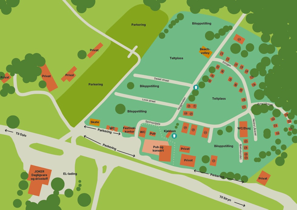 Folven Camping under Strynefestivalen 2025 Folven Camping under Strynefestivalen 2025