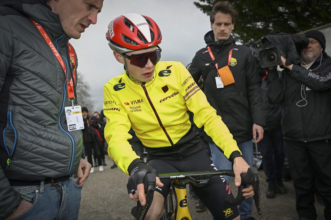 BRYTER PARIS-NICE: Jonas Vingegaard. Foto: Cor Vos BRYTER PARIS-NICE: Jonas Vingegaard. Foto: Cor Vos