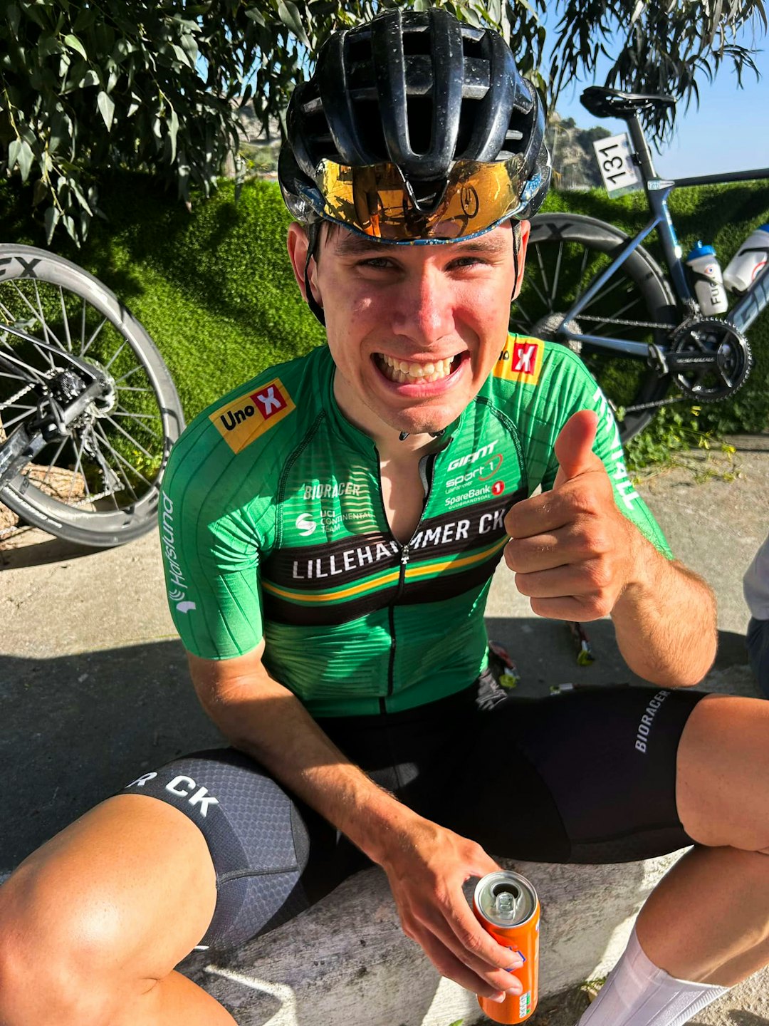 TOMMEL OPP: Ludvik Holstad og lagkameratene i Lillehammer CK Continental Team har hatt en sterk sesongstart. TOMMEL OPP: Ludvik Holstad og lagkameratene i Lillehammer CK Continental Team har hatt en sterk sesongstart.