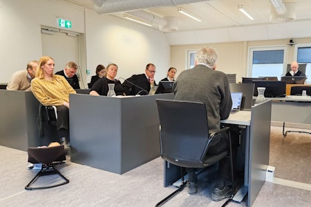 Sivilsaken var oppe i Ringerike, Asker og Bærum tingrett, 25. og 26. mars. Foto: Henrik Alpers. Sivilsaken var oppe i Ringerike, Asker og Bærum tingrett, 25. og 26. mars. Foto: Henrik Alpers.