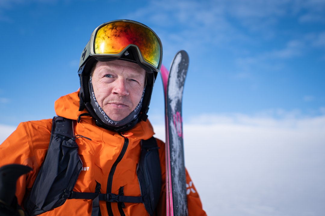 TESTING, TESTING: Tore Meirik har vært ute en vinterdag før, og testet hundrevis av produkter. Foto: Sigurd Grimsby TESTING, TESTING: Tore Meirik har vært ute en vinterdag før, og testet hundrevis av produkter. Foto: Sigurd Grimsby