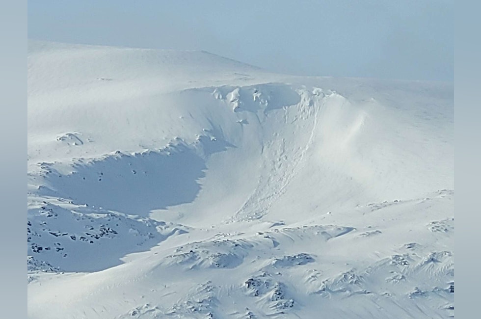 snøskred, fjell og skavlbrudd