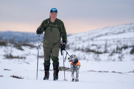 GULL-DUO: Ivar Rødsjø og Bianca har oppnådd imponerende resultater på jaktprøver, med blant annet gull på NM høyfjell vinter på Andøya i fjor. GULL-DUO: Ivar Rødsjø og Bianca har oppnådd imponerende resultater på jaktprøver, med blant annet gull på NM høyfjell vinter på Andøya i fjor.