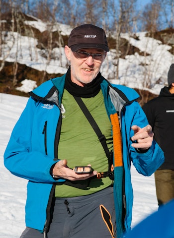 Tor Andre har peiling på fjell og snø. Foto: Sindre Kvalsvik Tor Andre har peiling på fjell og snø. Foto: Sindre Kvalsvik