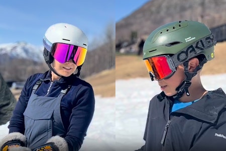 MOR OG SØNN: Ingrid Berntsen og sønnen Oscar på VM i Snowskate i Solheisen. Foto: Kenneth Erlandsen MOR OG SØNN: Ingrid Berntsen og sønnen Oscar på VM i Snowskate i Solheisen. Foto: Kenneth Erlandsen