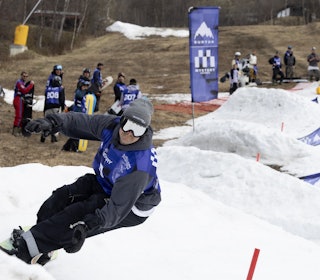 SJEFEN: Sjølveste Mikkel Bang på vei inn til seier i pro-klassen, kun 0,2 tideler foran teamkollega Øyvind Kirkhus. Foto: Kalle Hägglund SJEFEN: Sjølveste Mikkel Bang på vei inn til seier i pro-klassen, kun 0,2 tideler foran teamkollega Øyvind Kirkhus. Foto: Kalle Hägglund