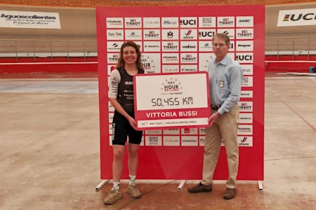 NY REKORD: Vittoria Bussi forbedret sin egen rekord. Foto: UCI NY REKORD: Vittoria Bussi forbedret sin egen rekord. Foto: UCI
