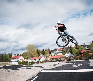 SE VIDEO: Bli med Nicolas Serey på gjennomkjøring av den nye pumptracken på Bjørndal – slik ser banen ut! Foto: Sigurd Ekeli Grimsby SE VIDEO: Bli med Nicolas Serey på gjennomkjøring av den nye pumptracken på Bjørndal – slik ser banen ut! Foto: Sigurd Ekeli Grimsby