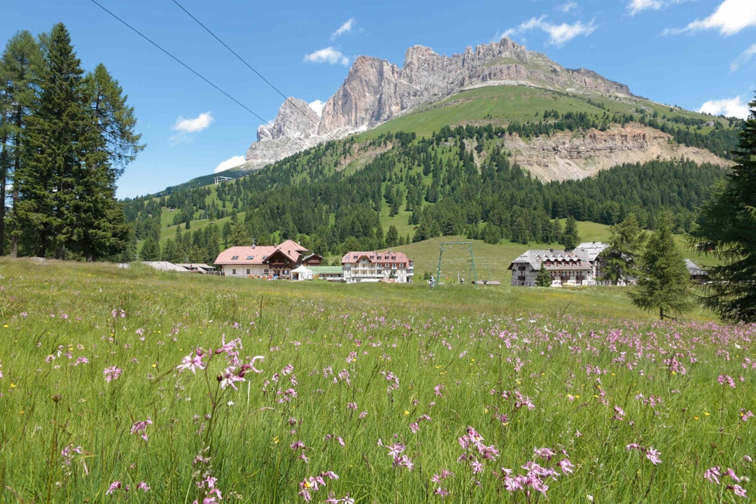 SPEKTAKULÆRT: Passo Costalungo, et av mange pass i umiddelbar nærhet til Sella Ronda. Foto: FAI al Varese. SPEKTAKULÆRT: Passo Costalungo, et av mange pass i umiddelbar nærhet til Sella Ronda. Foto: FAI al Varese.