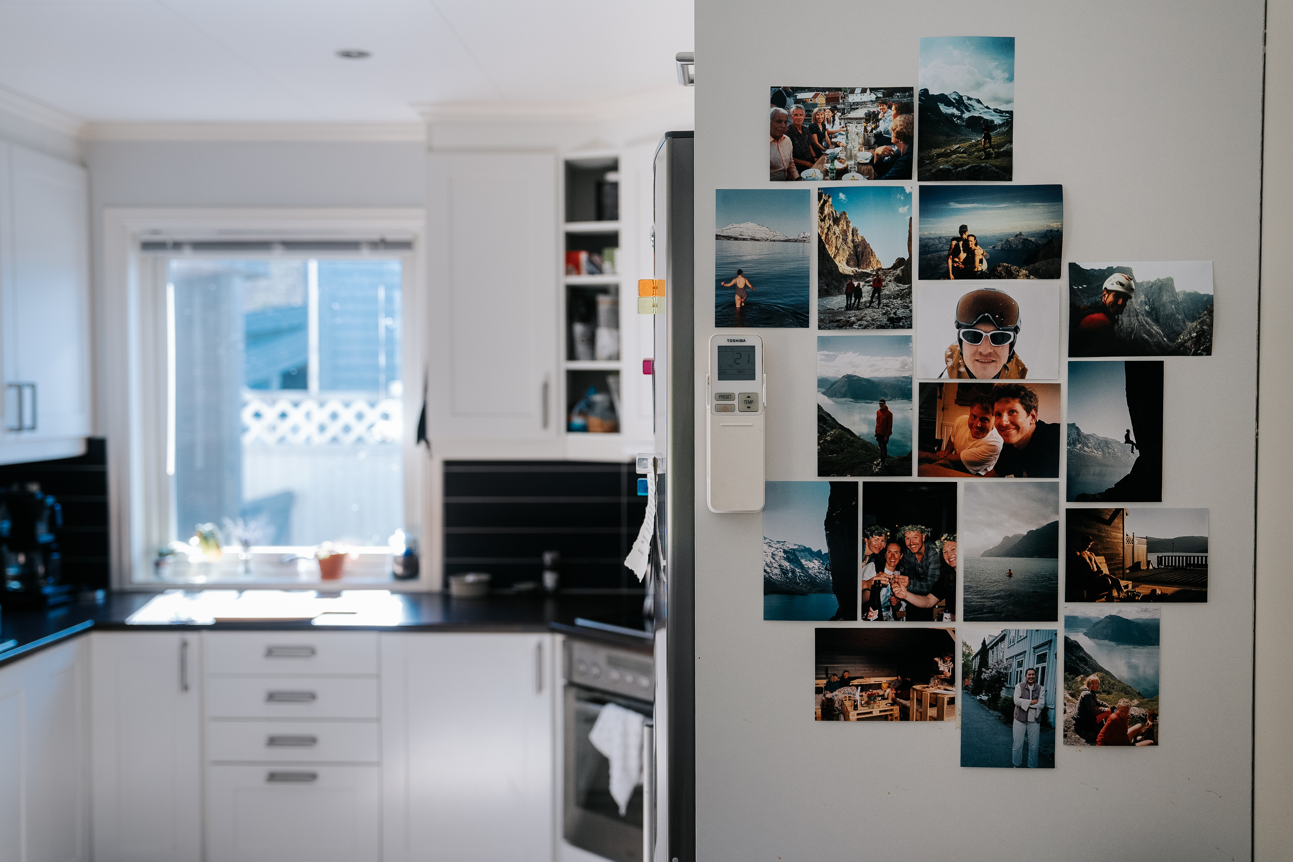 DEKOR: Resultat fra flere engangskameraer. Foto: Sebastian Kaufmann Jacobsen