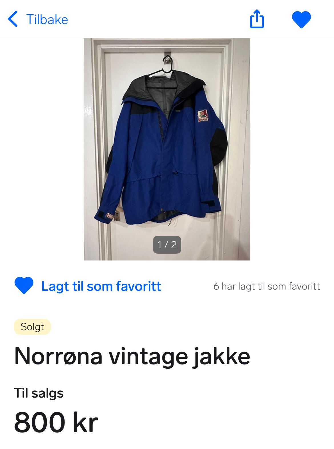 RUNDE 2: Artikkelforfatteren måtte ha en blå også.