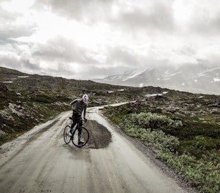 EN GAMMEL TURISTVEG: Den gamle veien over Strynefjell er en obligatorisk opplevelse for landeveissyklister. Foto: Lars K. Flem EN GAMMEL TURISTVEG: Den gamle veien over Strynefjell er en obligatorisk opplevelse for landeveissyklister. Foto: Lars K. Flem