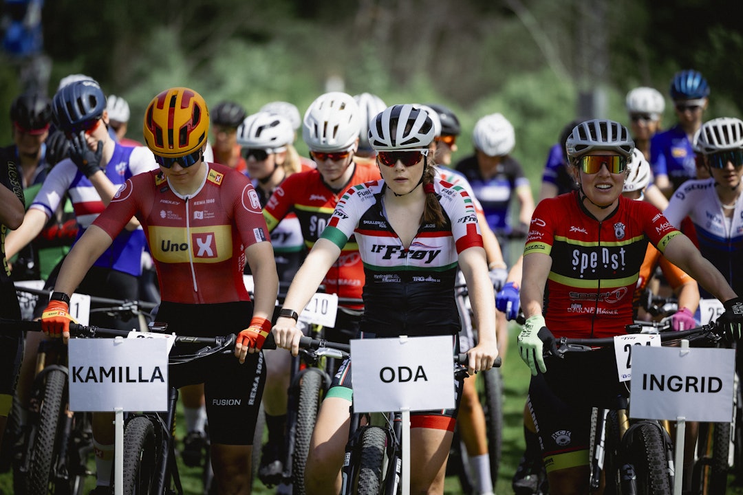 Kamilla Aasebø (Uno-X / SK Rye), Oda LaForce (IF Frøy) og Ingrid Bøe Jacobsen (Halden CK). Kamilla Aasebø (Uno-X / SK Rye), Oda LaForce (IF Frøy) og Ingrid Bøe Jacobsen (Halden CK).