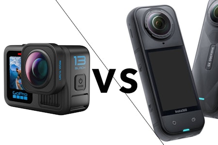 FULL KONTROLL ELLER FULL OVERSIKT? Mens actionkameraet filmer det du peker på, fanger 360-kameraet alt rundt deg. FULL KONTROLL ELLER FULL OVERSIKT? Mens actionkameraet filmer det du peker på, fanger 360-kameraet alt rundt deg.