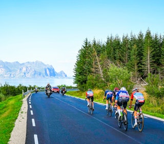 NATURSKJØNT: Arctic Race of Norway er alltid spektakulært. Foto: Cor Vos NATURSKJØNT: Arctic Race of Norway er alltid spektakulært. Foto: Cor Vos
