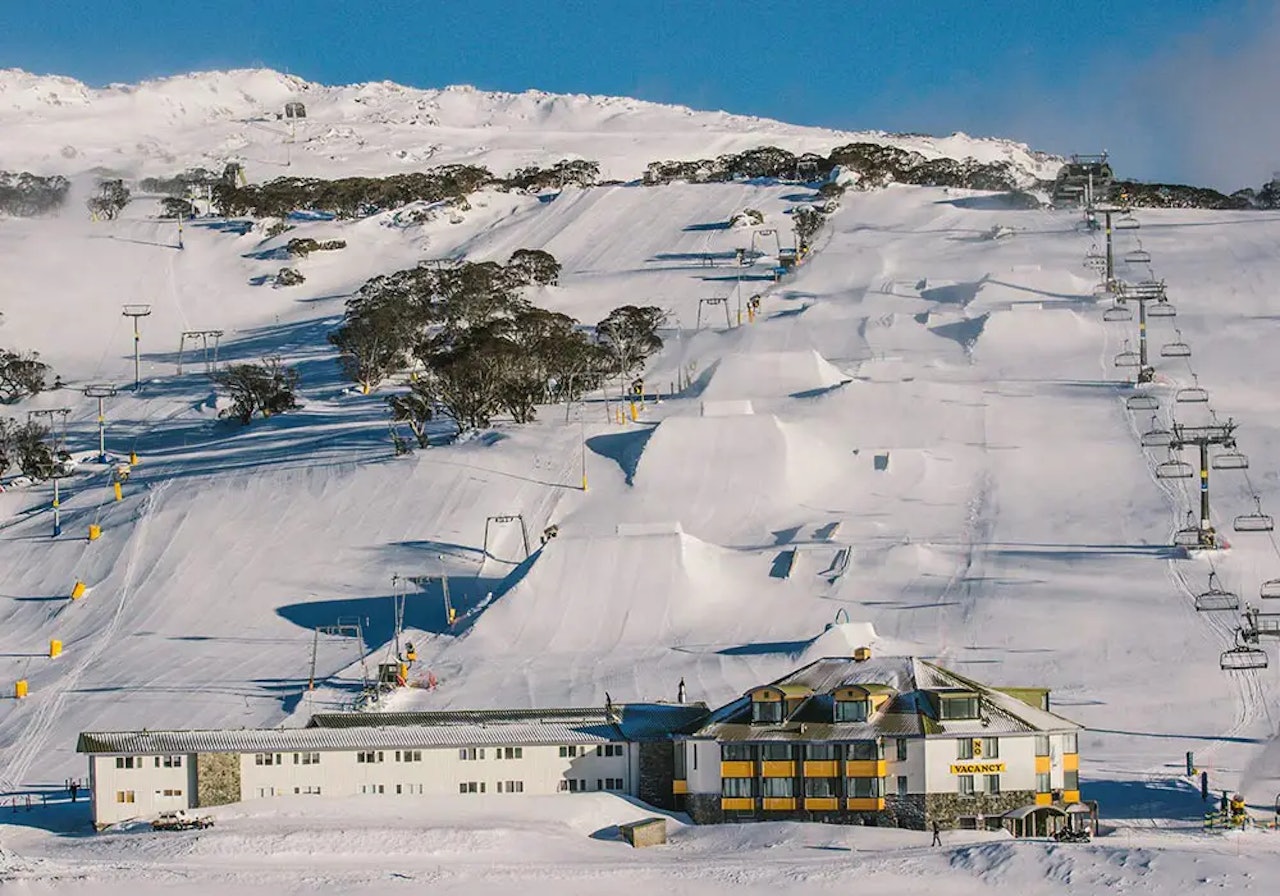 PERISHER RESORT: Ulykken skal ha skjedd i en av de avanserte parkene i Perisher Resort. Foto: Perisher Resort PERISHER RESORT: Ulykken skal ha skjedd i en av de avanserte parkene i Perisher Resort. Foto: Perisher Resort