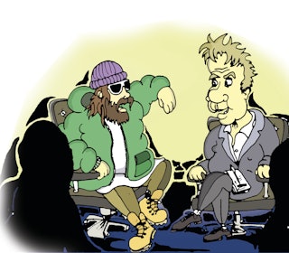 SKIKODEKS: Artikkelforfatteren gir deg et sett med leveregler for hvordan du kan komme deg videre her i livet. Foto: Jan Petter Aarskog ti bud for skikjøreren