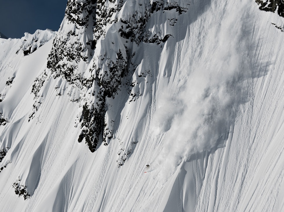 Gi gass: Niko har ikke problemer med å finne god snø. Foto: Martin Andersen Gi gass: Niko har ikke problemer med å finne god snø. Foto: Martin Andersen