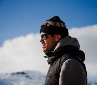 NY FILMSJEF: Fredrik Haugerud Karlsen er ny festivalsjef for Fri Flyt Film Tour – og en frikjøringsprofil som brenner for norsk skikultur. Foto: Christian Nerdrum Fredrik Haugerud Karlsen