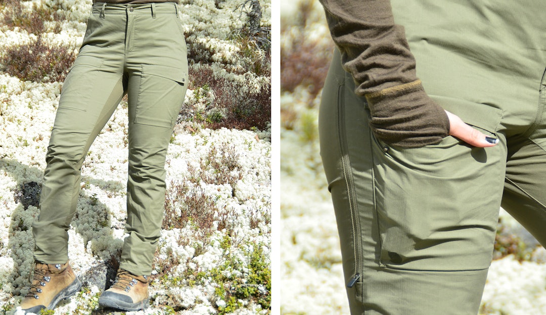 SOMMERTUREN: Fjällräven Abisko Hybrid Trail Trousers er en lett og funksjonell turbukse som også passer godt til jakt på varme dager. Foto: Linda Døsen Stubsveen SOMMERTUREN: Fjällräven Abisko Hybrid Trail Trousers er en lett og funksjonell turbukse som også passer godt til jakt på varme dager. Foto: Linda Døsen Stubsveen