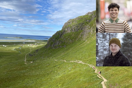 Vebjørn J. Melum er biolog. Mats J. Hoel er naturguide og Ph.d-stipendiat i Locus-programmet. Begge er tilknyttet UiT Norges Arktiske Universitet. Foto: Mats J. Hoel Vebjørn J. Melum er biolog. Mats J. Hoel er naturguide og Ph.d-stipendiat i Locus-programmet. Begge er tilknyttet UiT Norges Arktiske Universitet. Foto: Mats J. Hoel