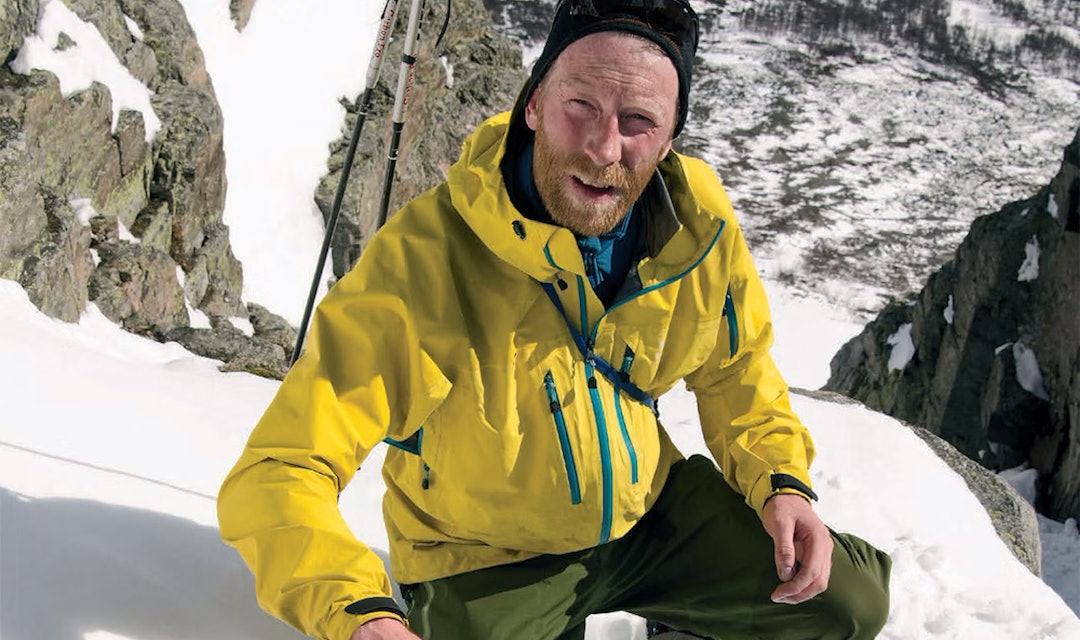 EN FARBAR VEI VIDERE: Sikkerhet handler om mer enn skredfare, påpeker Jørgen Aamot, fagansvarlig ved Norsk Fjellfagskole. Foto: Erlend Sande jørgen aamot