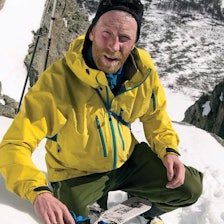 EN FARBAR VEI VIDERE: Sikkerhet handler om mer enn skredfare, påpeker Jørgen Aamot, fagansvarlig ved Norsk Fjellfagskole. Foto: Erlend Sande jørgen aamot
