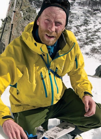 EN FARBAR VEI VIDERE: Sikkerhet handler om mer enn skredfare, påpeker Jørgen Aamot, fagansvarlig ved Norsk Fjellfagskole. Foto: Erlend Sande jørgen aamot