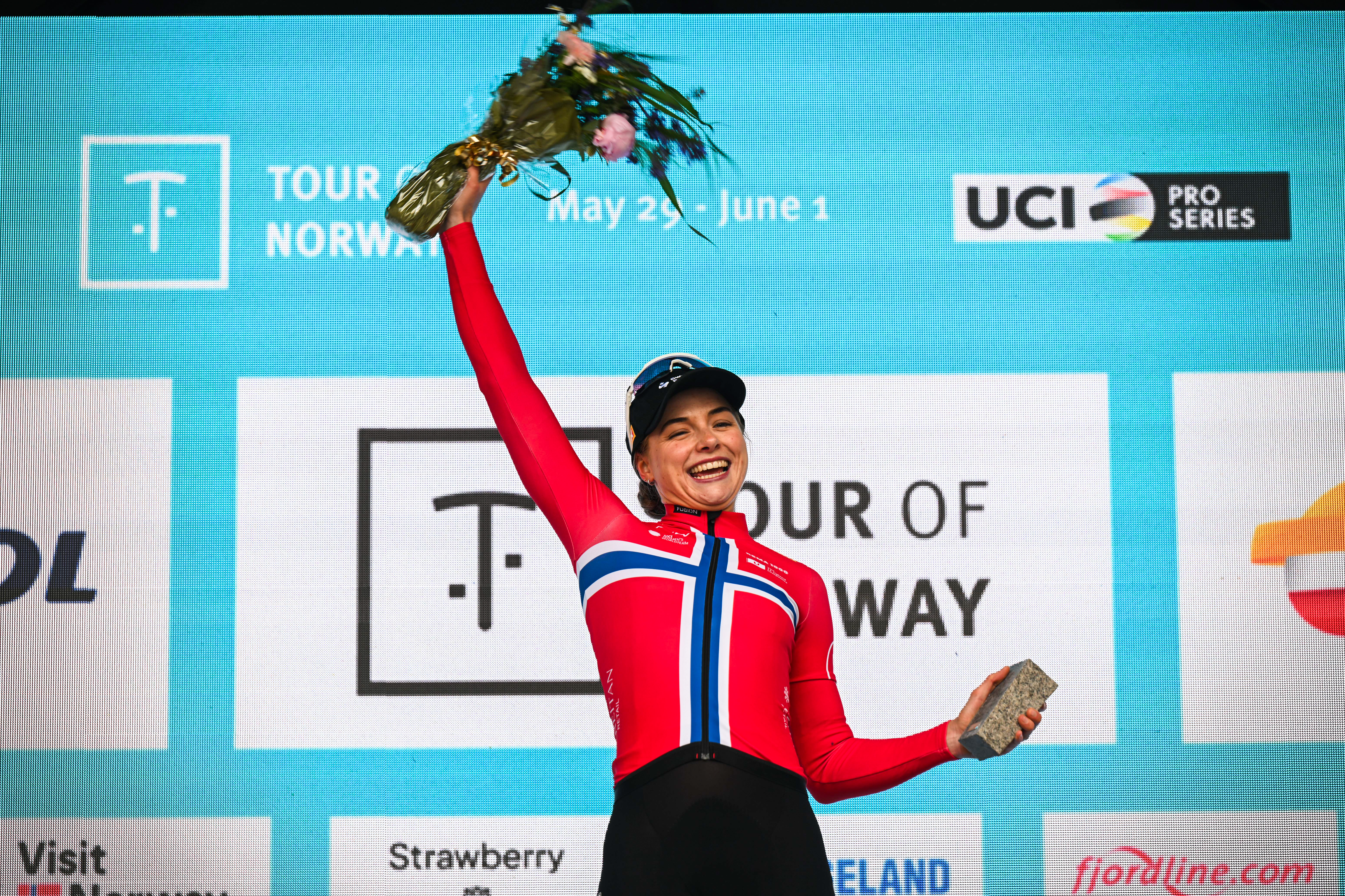 VANT FØRSTEUTGAVEN: Mie Bjørndal Ottestad. I 2026 blir Tour of Norway utvidet. Foto: Cor Vos