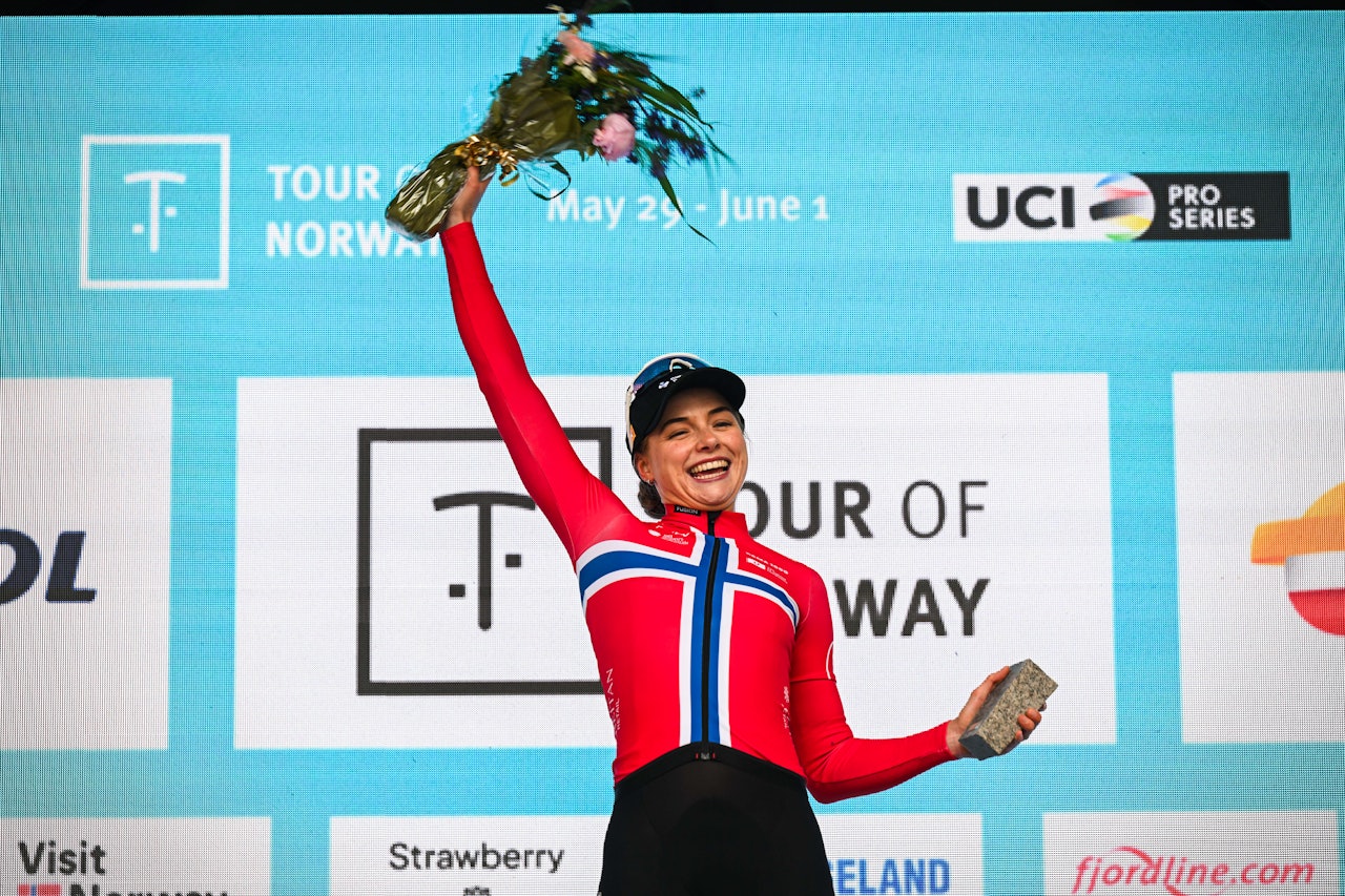 VANT FØRSTEUTGAVEN: Mie Bjørndal Ottestad. I 2026 blir Tour of Norway utvidet. Foto: Cor Vos VANT FØRSTEUTGAVEN: Mie Bjørndal Ottestad. I 2026 blir Tour of Norway utvidet. Foto: Cor Vos
