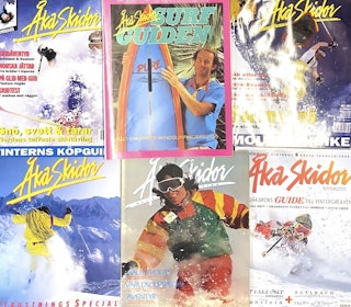 HISTORISK: Åka Skidor er verdens lengstlevende skimagasin, med over 50 år på baken.Nå etterlyser de gamle utgaver av bladene for digitalisering. Foto Åka Skidor HISTORISK: Åka Skidor er verdens lengstlevende skimagasin, med over 50 år på baken.Nå etterlyser de gamle utgaver av bladene for digitalisering. Foto Åka Skidor