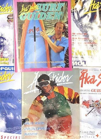 HISTORISK: Åka Skidor er verdens lengstlevende skimagasin, med over 50 år på baken.Nå etterlyser de gamle utgaver av bladene for digitalisering. Foto Åka Skidor HISTORISK: Åka Skidor er verdens lengstlevende skimagasin, med over 50 år på baken.Nå etterlyser de gamle utgaver av bladene for digitalisering. Foto Åka Skidor
