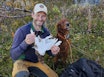 ENGASJERT: Robert Bjørklund skulle gjerne brukt høsten på rypejakt i lokalområdet med hund og børse, det satt Statskog en stopper for. Foto: Privat Rypejakt i Nord-Troms