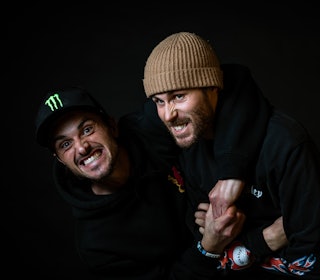 BUDDIES: Ståle Sandbech og Torgeir Bergrem har fulgt hverandre fra landslag og OL til pudder og frikjøring. Foto: Christian Nerdrum BUDDIES: Ståle Sandbech og Torgeir Bergrem har fulgt hverandre fra landslag og OL til pudder og frikjøring. Foto: Christian Nerdrum