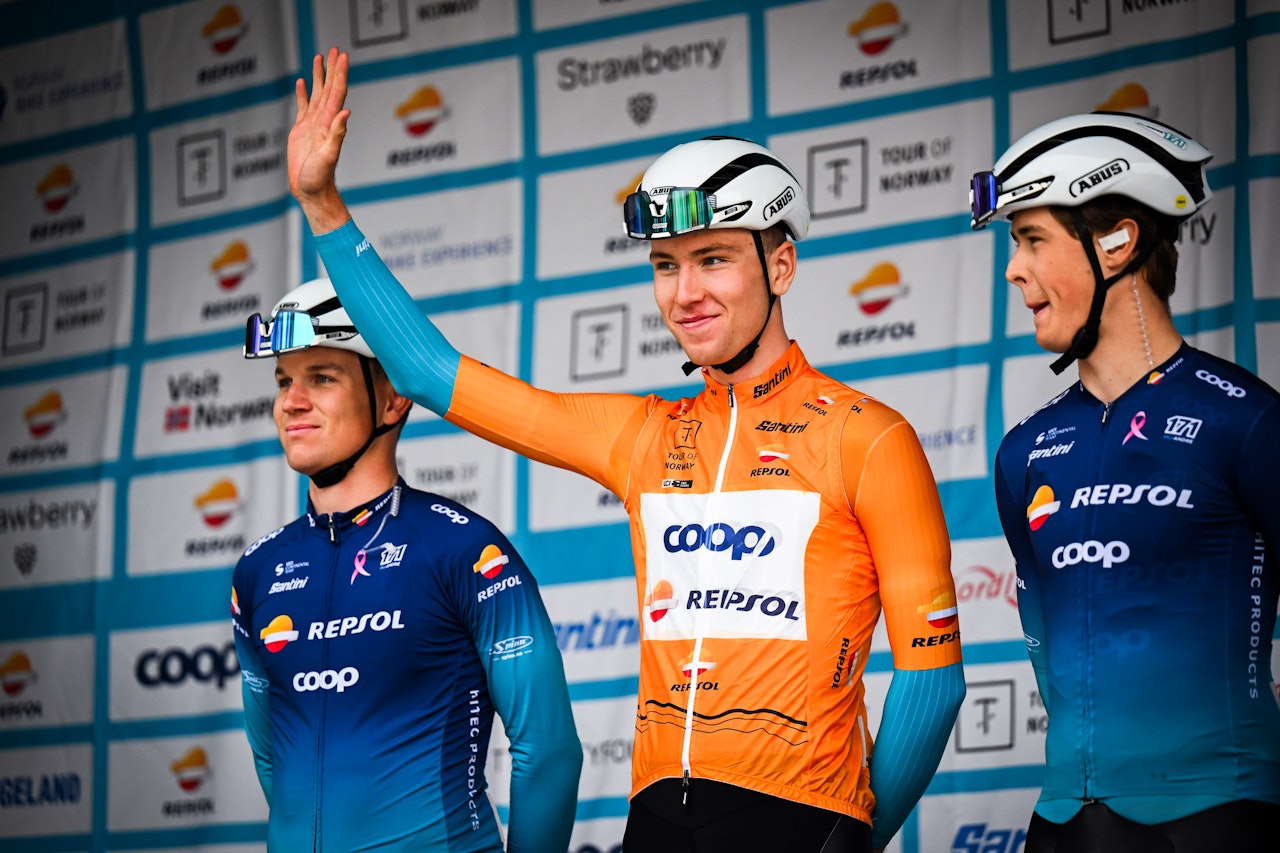 REDDET: Det norske laget fortsetter, men uten Storm Ingrebrigtsen, som har signert for Uno-X Mobility. Foto: Cor Vos REDDET: Det norske laget fortsetter, men uten Storm Ingrebrigtsen, som har signert for Uno-X Mobility. Foto: Cor Vos