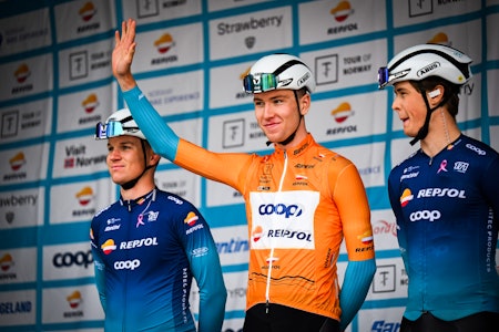 REDDET: Det norske laget fortsetter, men uten Storm Ingrebrigtsen, som har signert for Uno-X Mobility. Foto: Cor Vos REDDET: Det norske laget fortsetter, men uten Storm Ingrebrigtsen, som har signert for Uno-X Mobility. Foto: Cor Vos