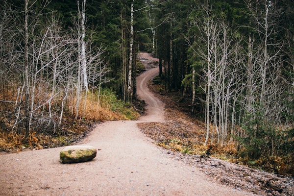 STAIRWAY TO HEAVEN?: Ved inngangen stiger det, før du kan sette avgårde utfor. Foto: Knut Andreas Lone STAIRWAY TO HEAVEN?: Ved inngangen stiger det, før du kan sette avgårde utfor. Foto: Knut Andreas Lone