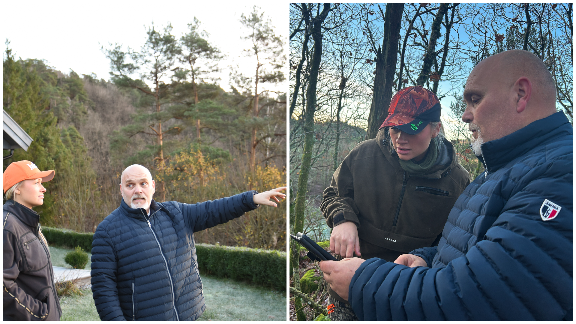 Hedda Svennebye og prøvedommer Kurt Andersen