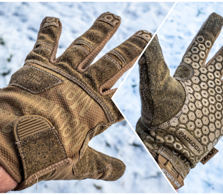 PRESISJON: Mechanix Precision Pro sitter tett og behagelig på hånden, med suverent grep og presis fingerfølelse – perfekt for jakt, arbeid og allsidig friluftsbruk. Foto: Jo Stenersen Mechanix Precision Pro High Dexterity