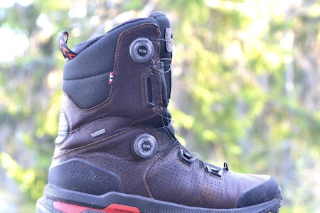 GRAMJEGEREN: Viking Villrein Pro High GTX Boa gjør hver fjellmeter lettere med sin lave vekt og myke komfort – en støvel skapt for høyfjellet, ikke for tung bør. Foto: Egill J. Danielsen Viking Villrein Pro High GTX Boa